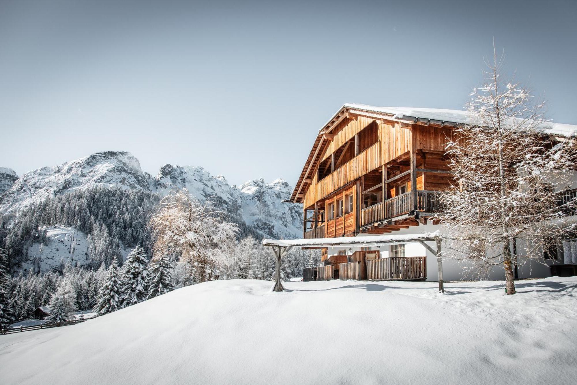 Hotel Pension Odles San Martino in Badia Exteriör bild