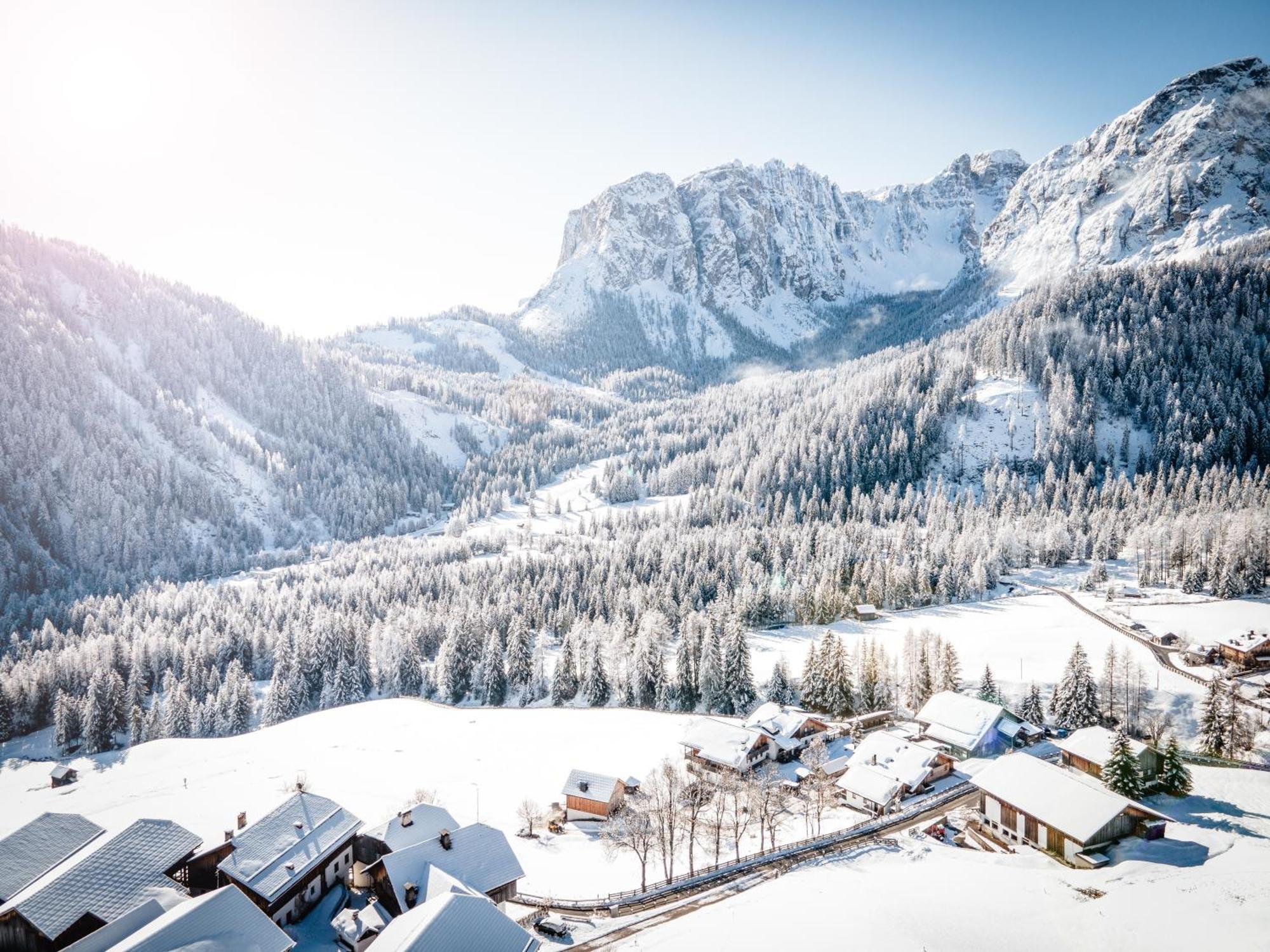 Hotel Pension Odles San Martino in Badia Exteriör bild