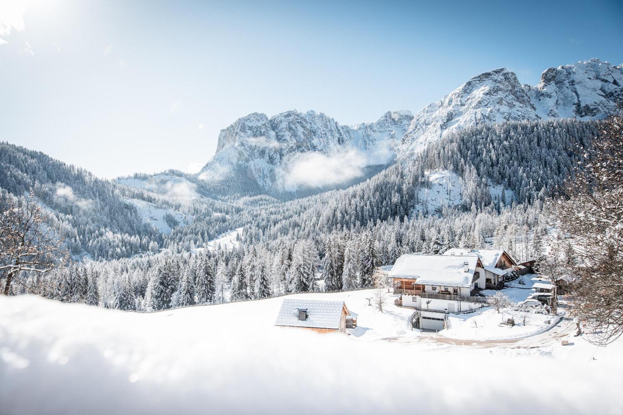 Hotel Pension Odles San Martino in Badia Exteriör bild
