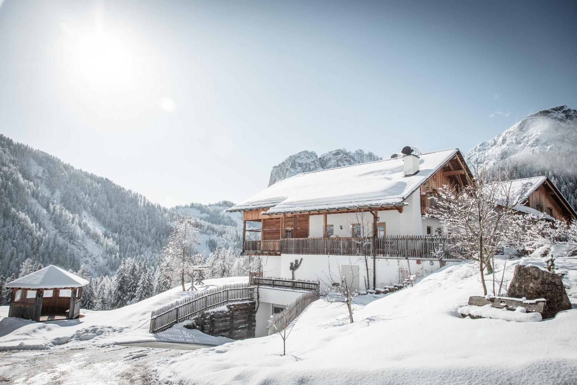Hotel Pension Odles San Martino in Badia Exteriör bild