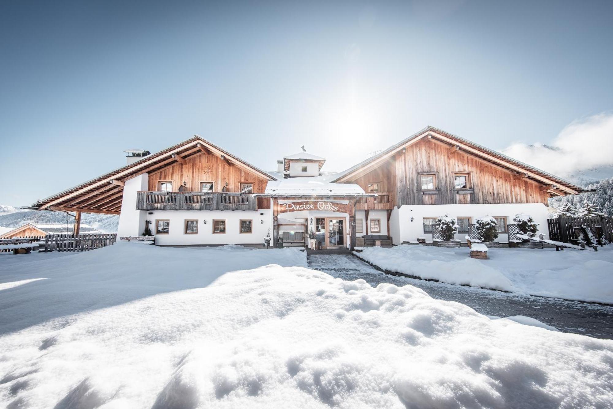 Hotel Pension Odles San Martino in Badia Exteriör bild